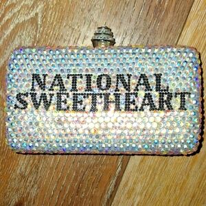 Marc Defang Sparkling Crystal Clutch/purse